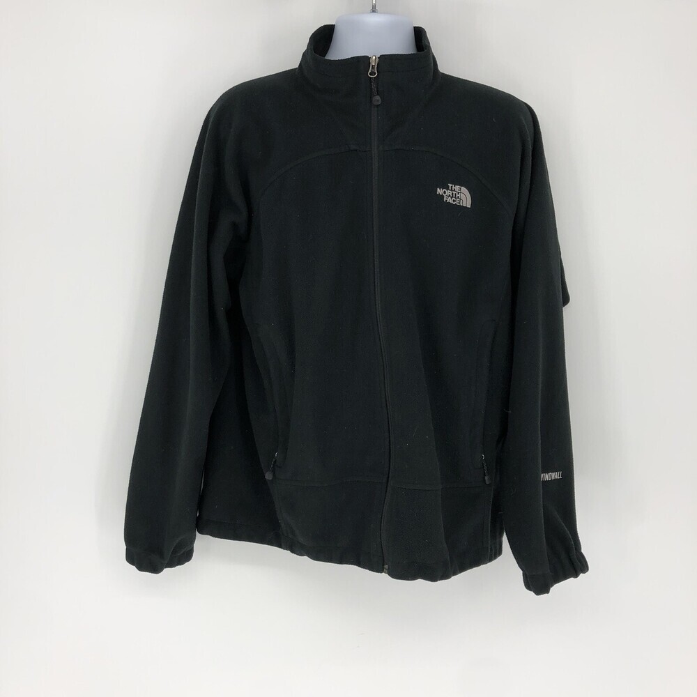 The North Face Windwall Men's Fleece Full Zip Soft Shell Jacket Estimated Size L